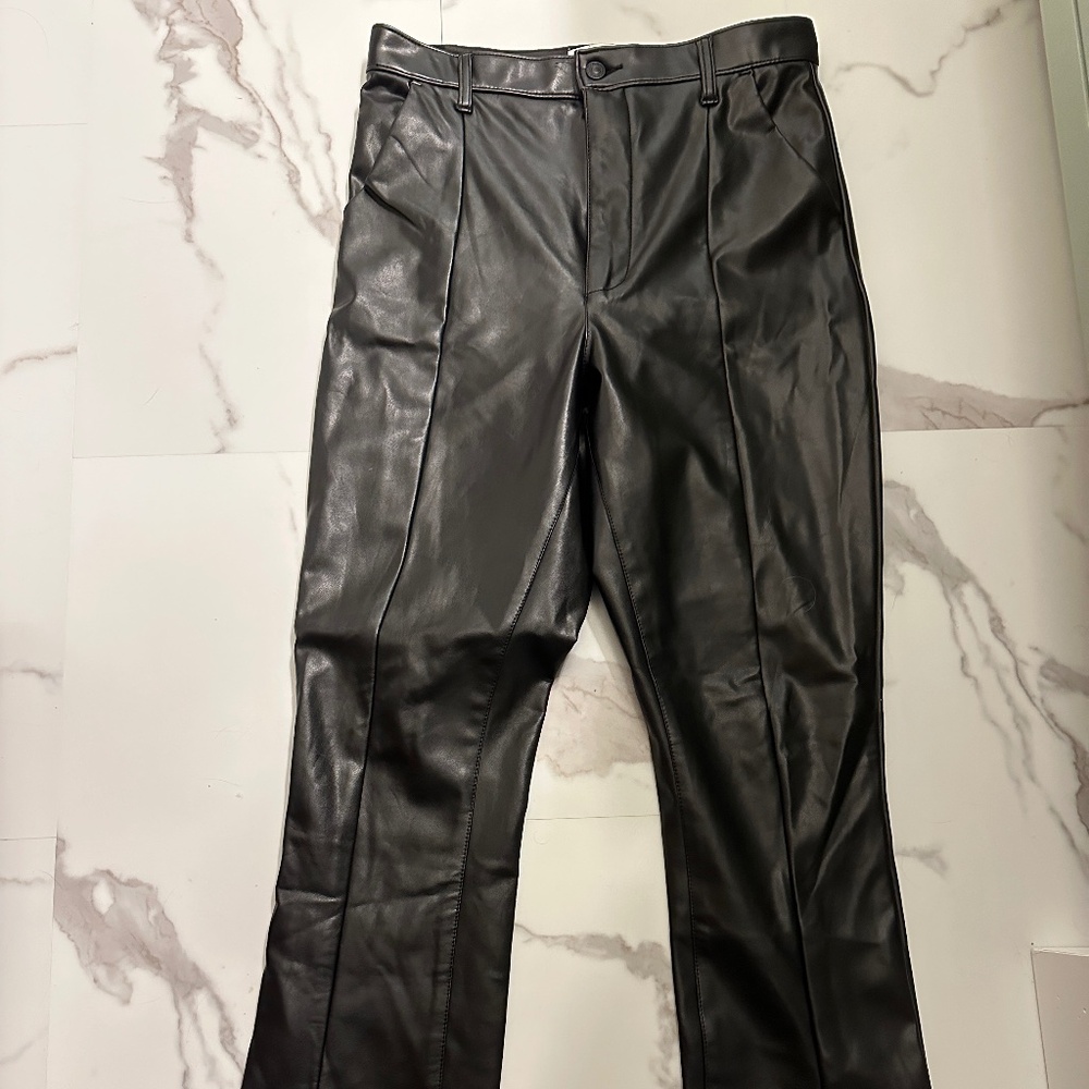Vegan Leather Pants